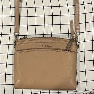 Tan crossbody purse